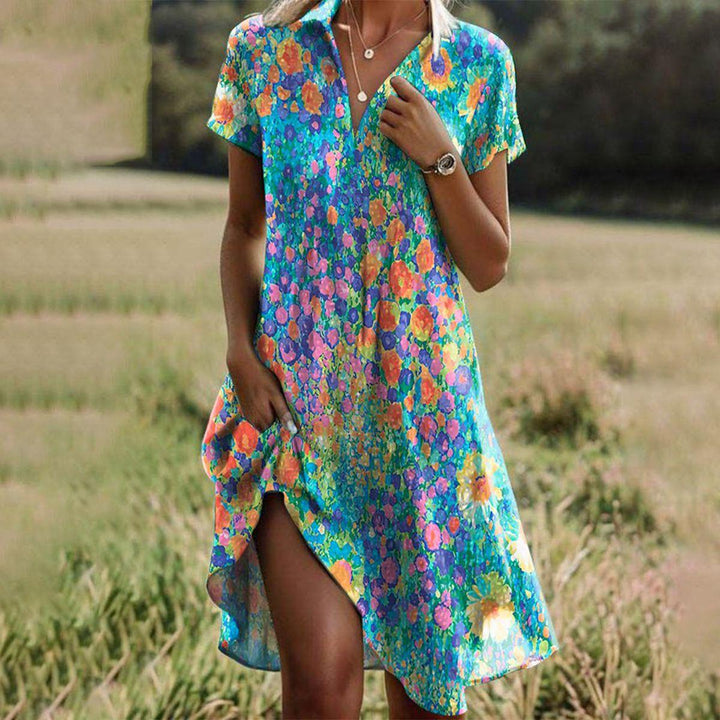 Patricia | Bohemian Style Midi Kleid