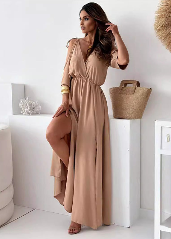 Vilna - Wunderschönes Kleid mit Seitenschlitz