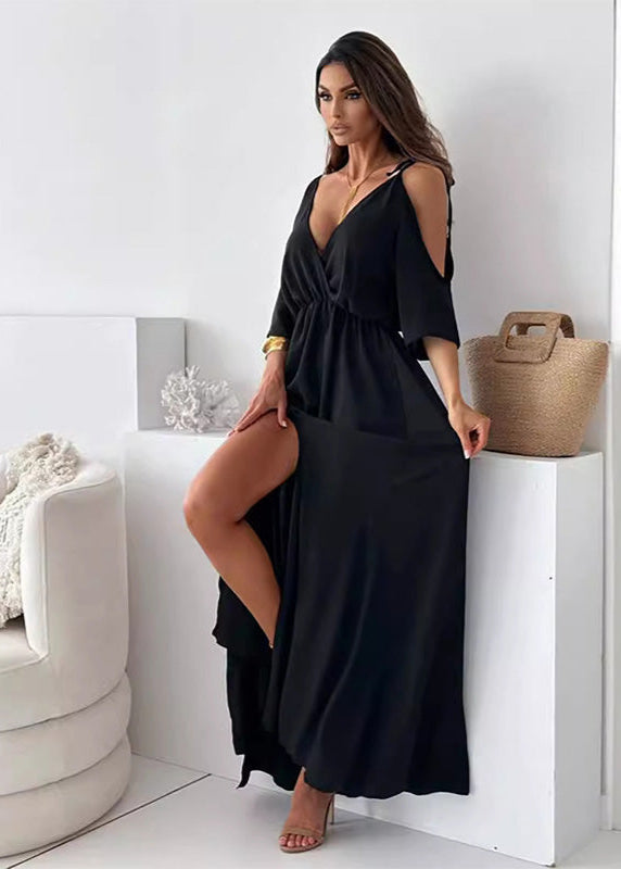 Vilna - Wunderschönes Kleid mit Seitenschlitz