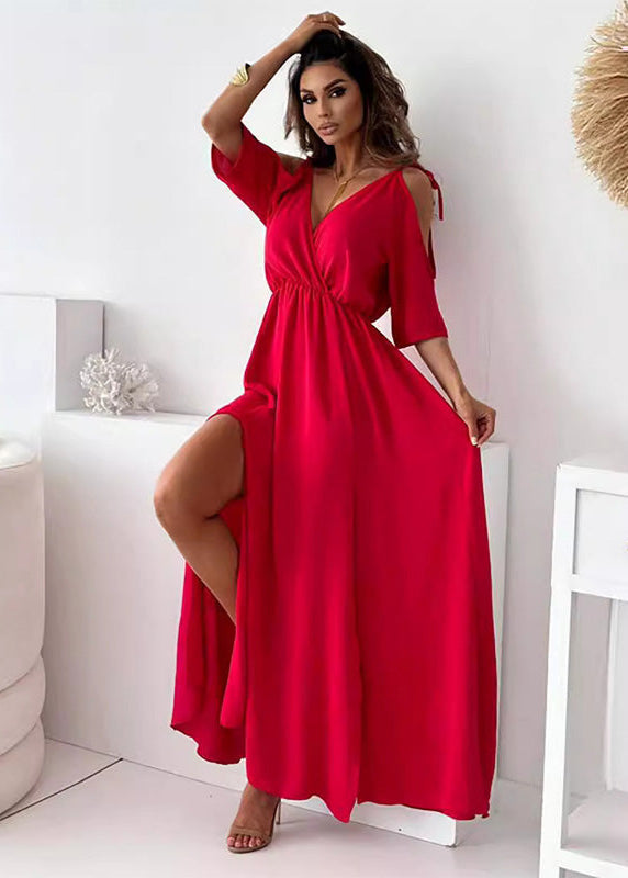 Vilna - Wunderschönes Kleid mit Seitenschlitz