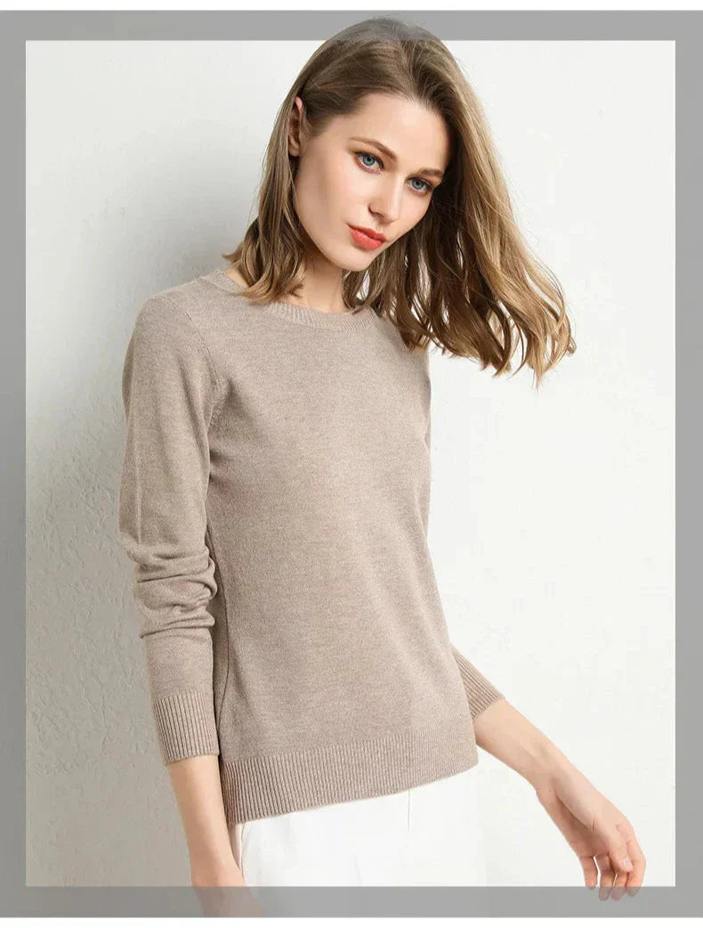 Brand & Belle | Essentieller Wollkomfortpullover