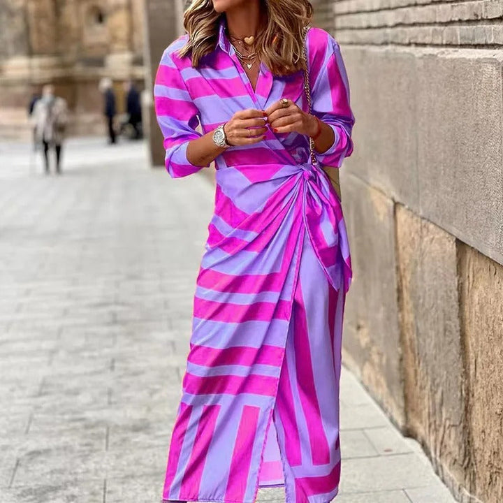 Vera - Bedrucktes Midikleid