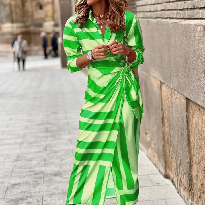 Vera - Bedrucktes Midikleid