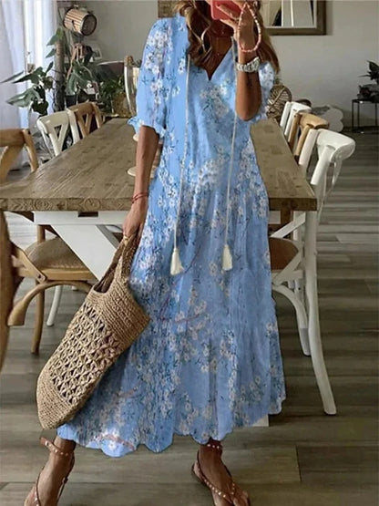 Lorna | Stilvolles Bohemian Quastenkleid