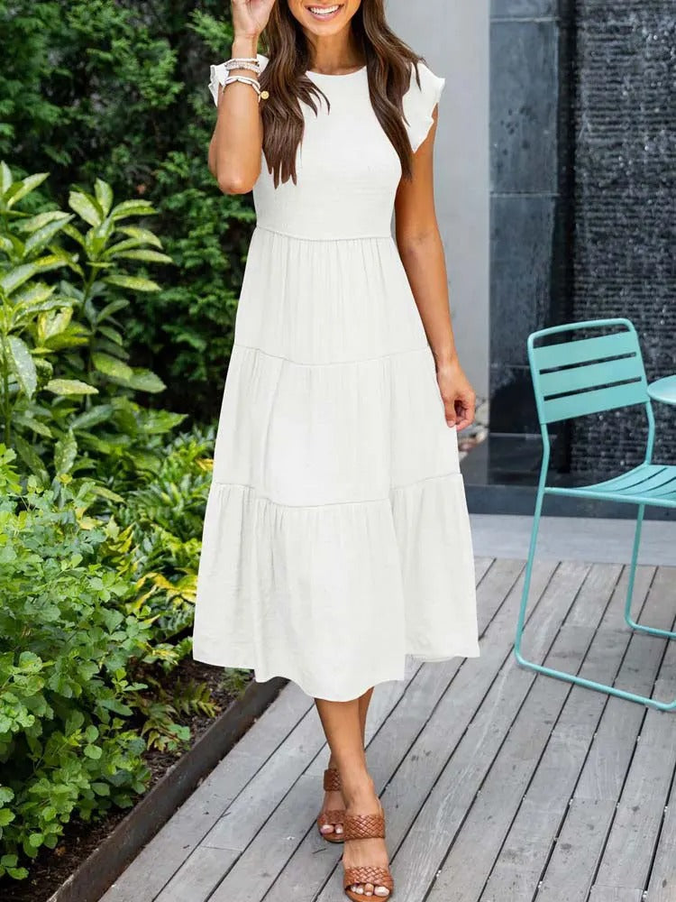 Amelia | Elegantes Kleid mit Bauchbedeckung