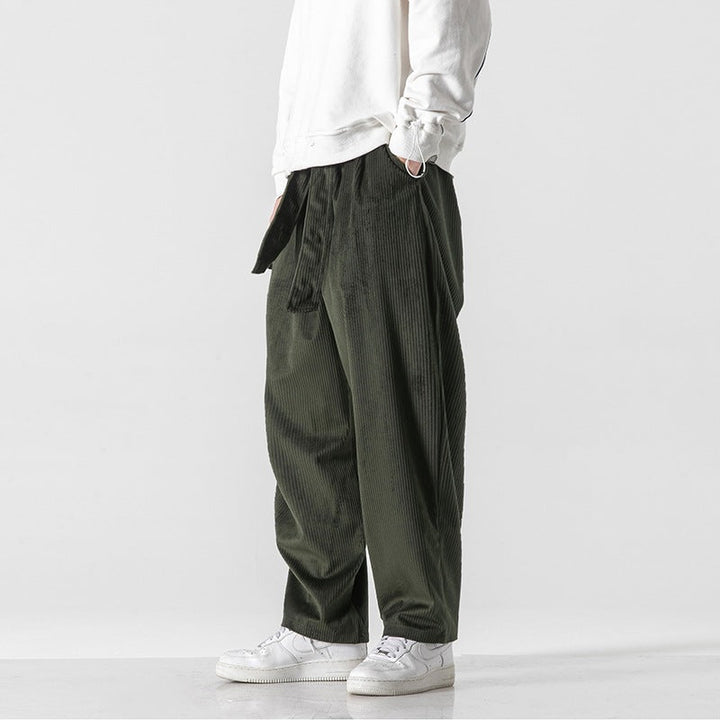 Yushiko - Cordhose - Marinablau